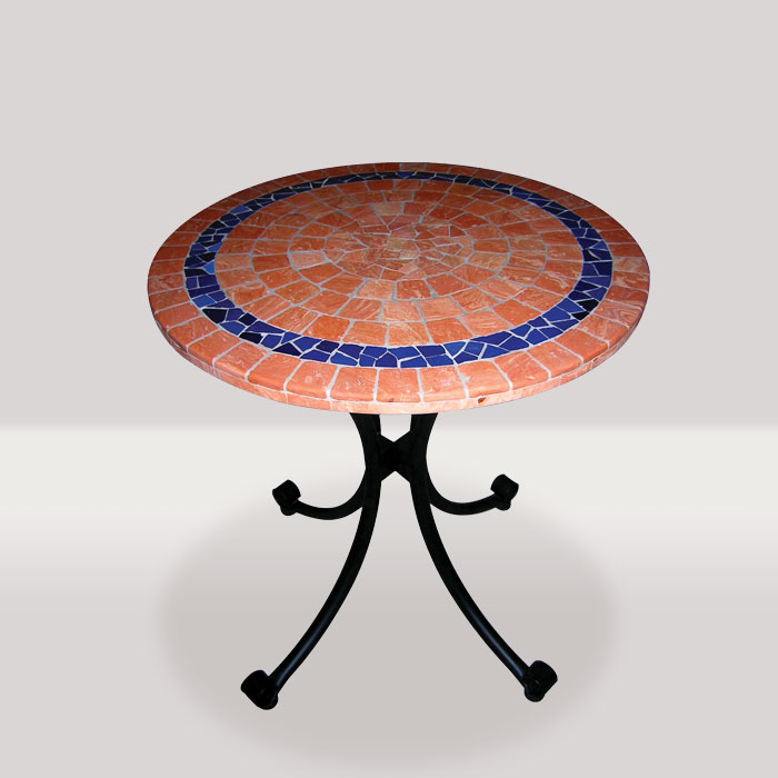 Mosaic Tile End Table
